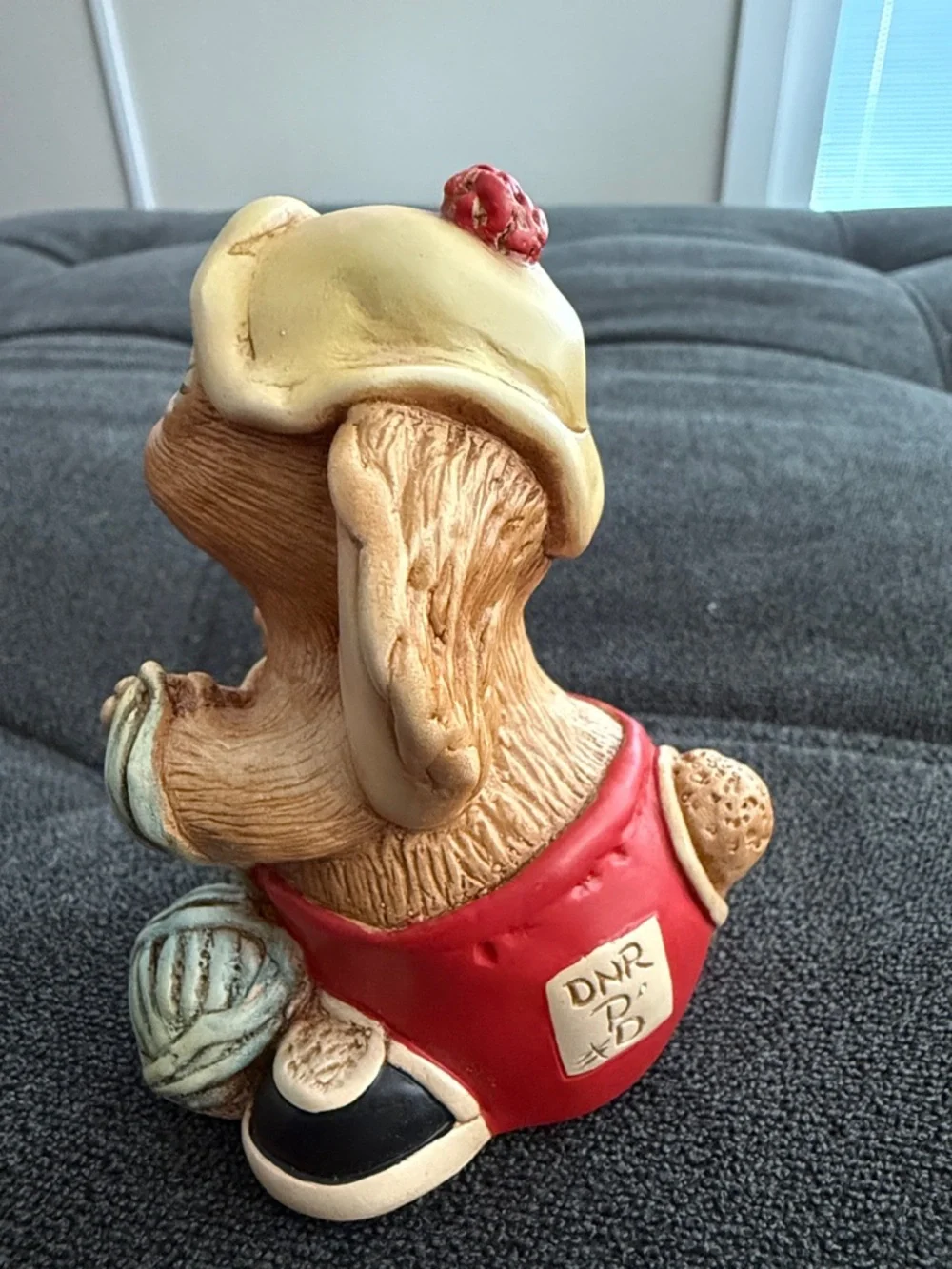 Little Hero Rabbit made by Pendelfin
